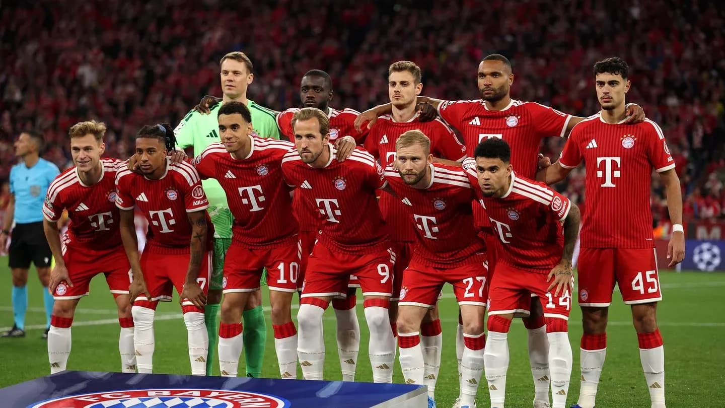 Equipo de Bayern München en la UEFA Champions League