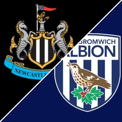 Escudos de Newcastle United y West Bromwich Albion