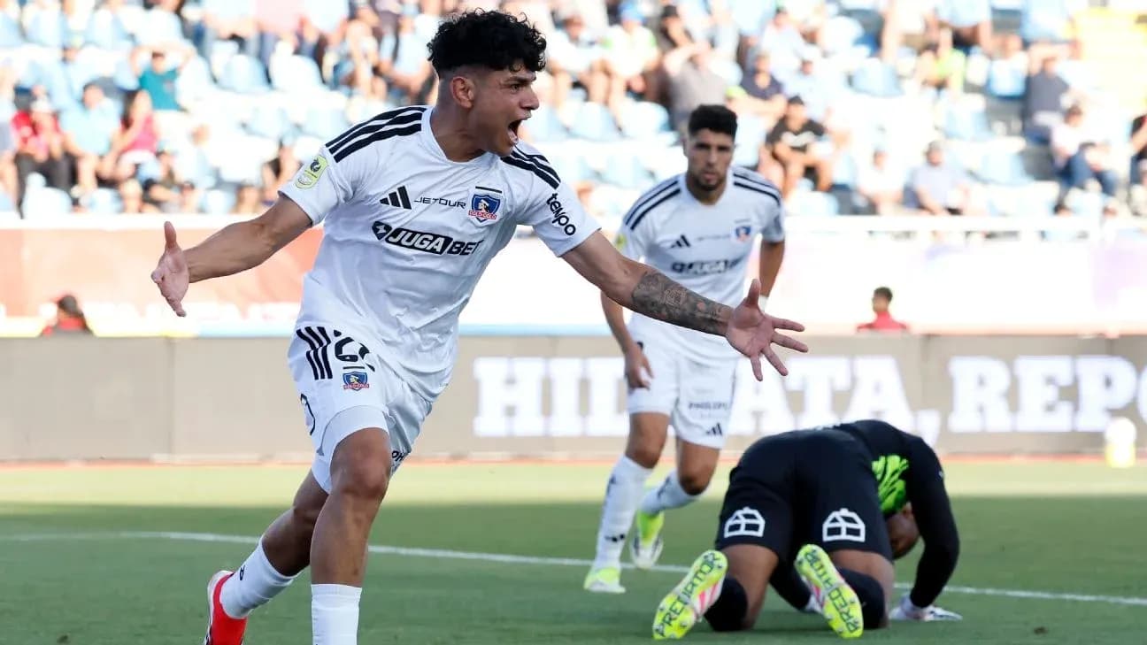 Gol de Colo Colo en partido contra O'Higgins