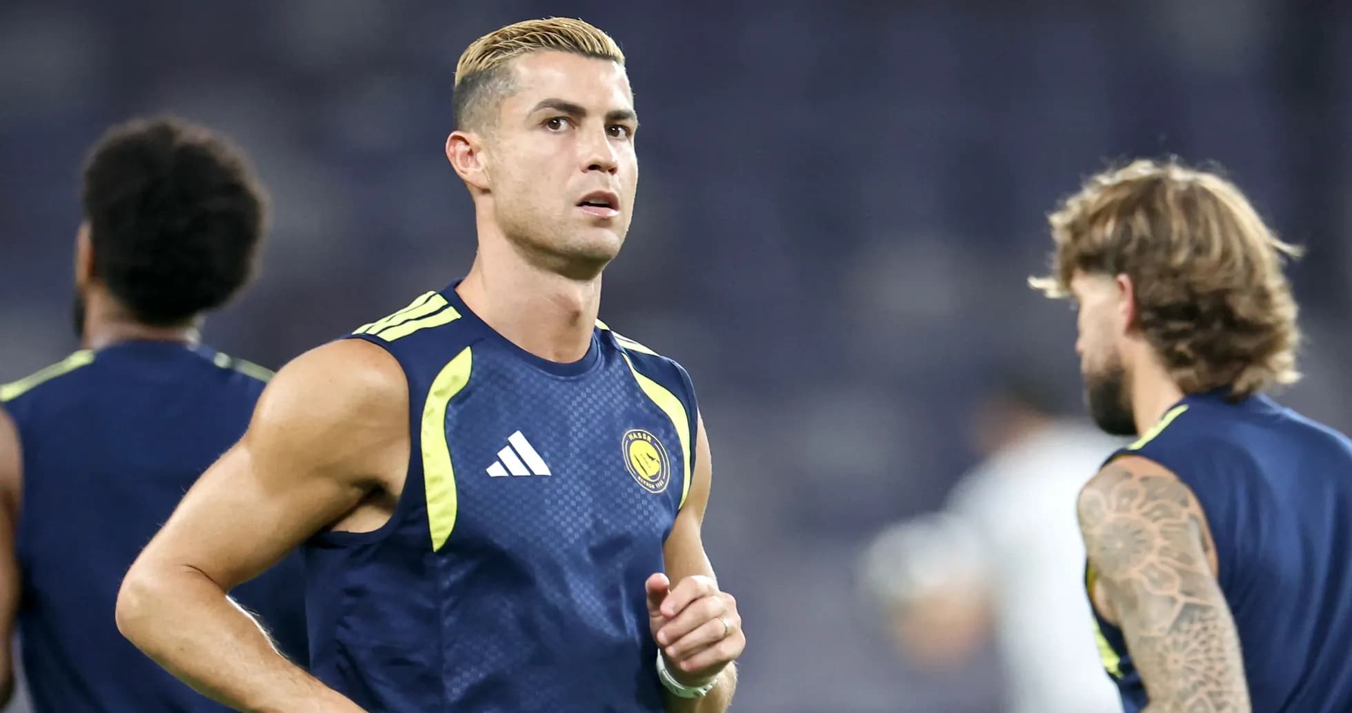 Jugador entrenando en sesión de práctica