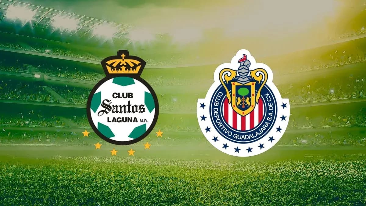 Logos de Santos Laguna y Guadalajara Chivas