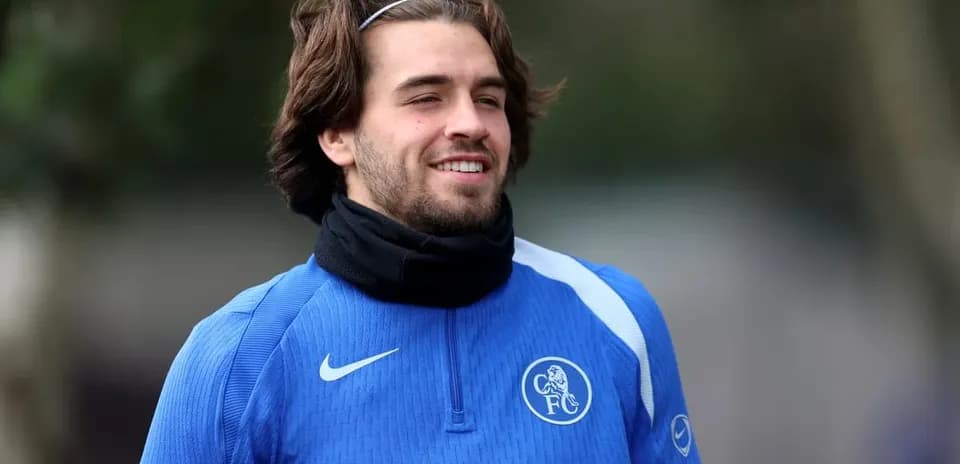Jugador de Chelsea FC en sesión de entrenamiento