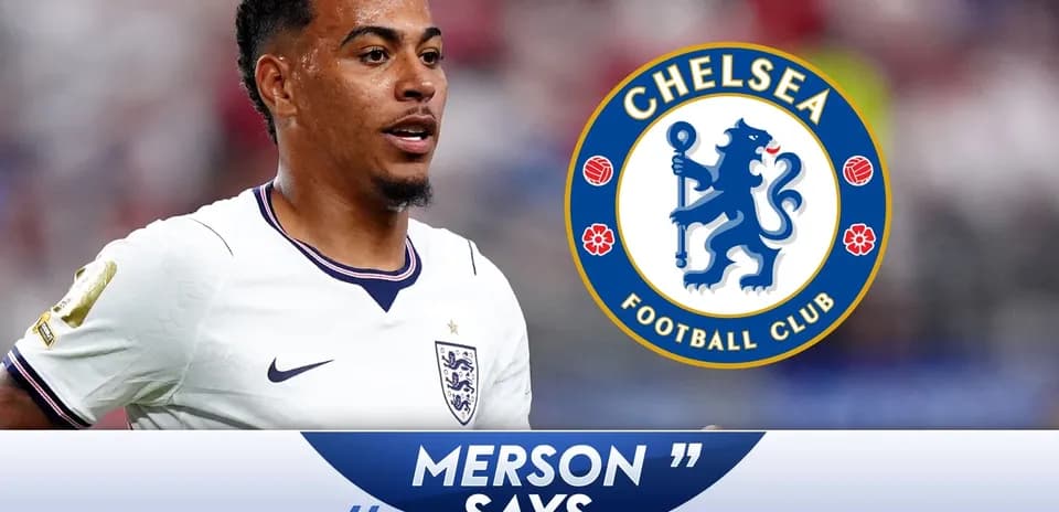 Jugador de Inglaterra con uniforme de Chelsea en acción