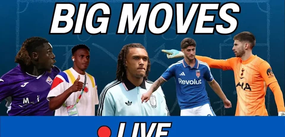 Jugadores destacados con texto 'BIG MOVES LIVE'