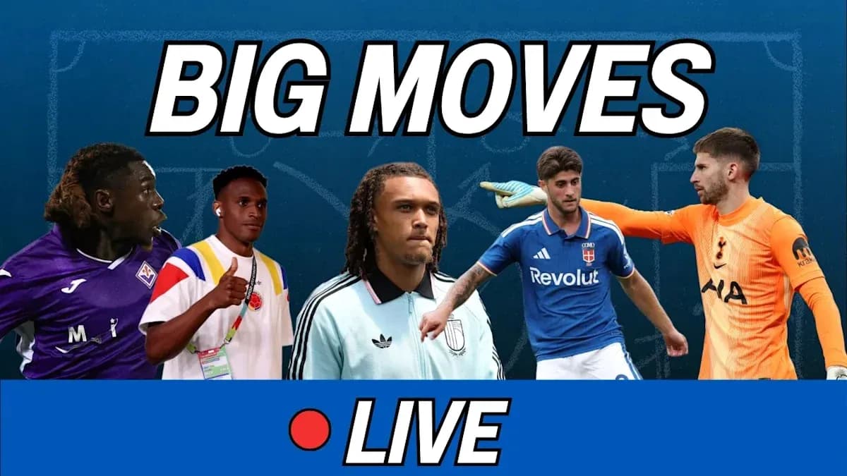 Jugadores destacados con texto 'BIG MOVES LIVE'