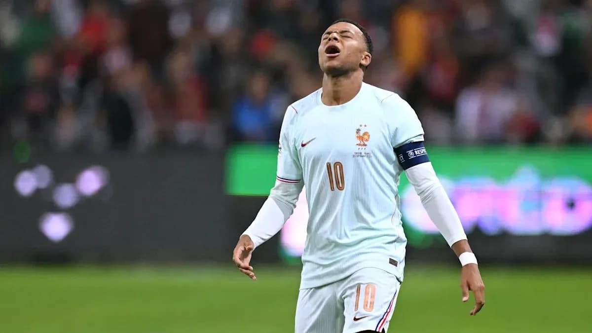 Jugador de Francia en acción durante un partido