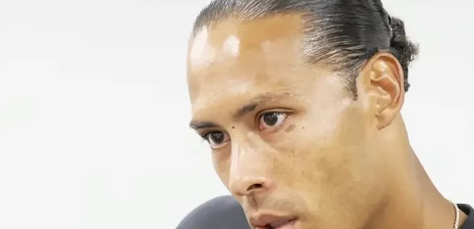 Jugador hablando durante una conferencia de prensa