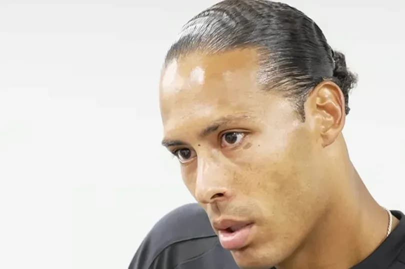 Jugador hablando durante una conferencia de prensa