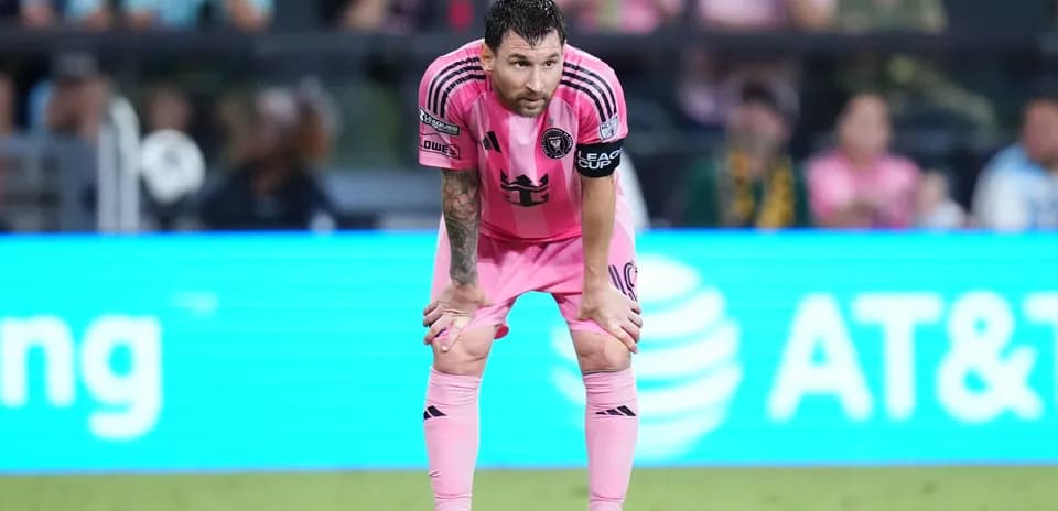 Jugador de Inter Miami en acción durante el partido