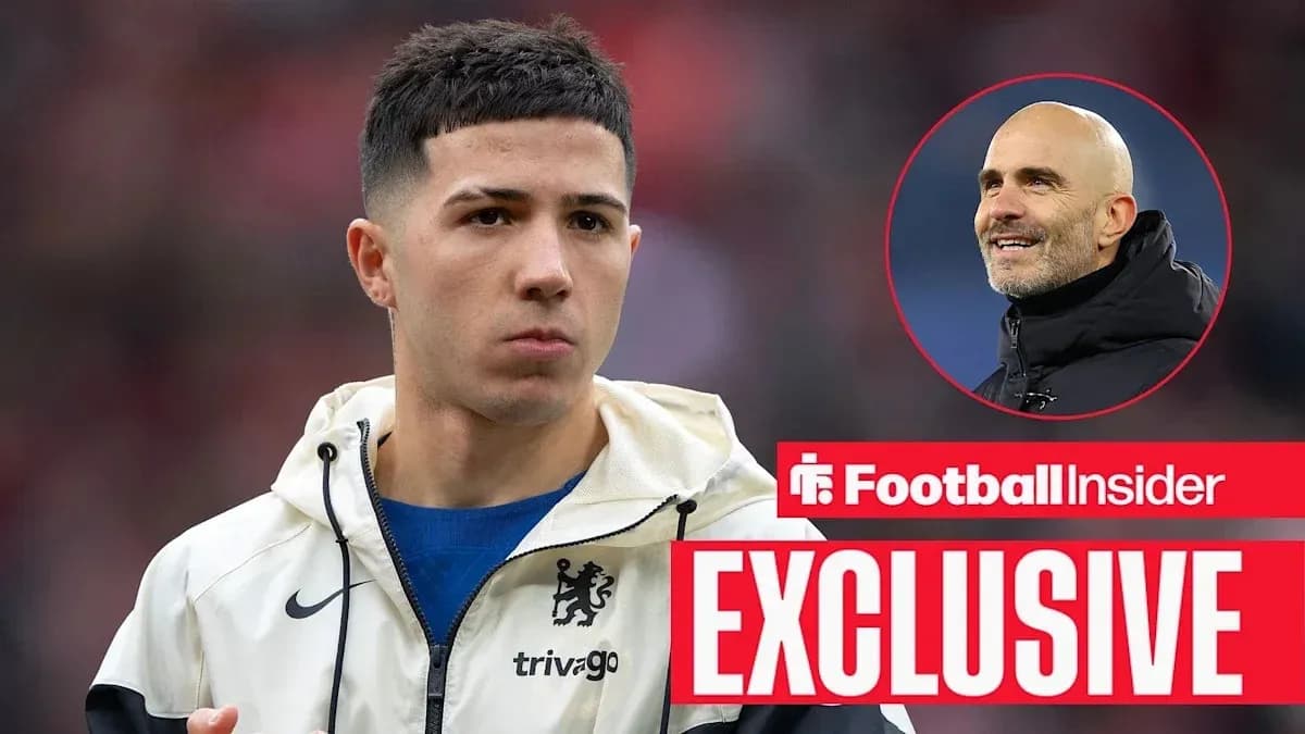Jugador de Chelsea en el calentamiento antes del partido