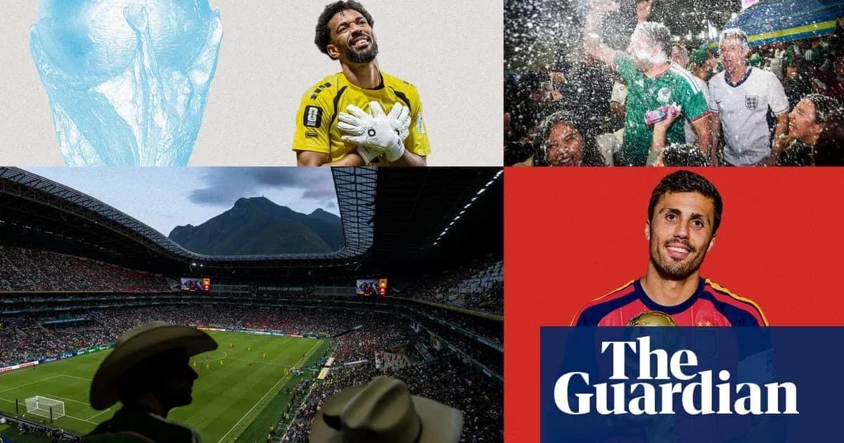 Varios momentos del fútbol, incluido un estadio lleno
