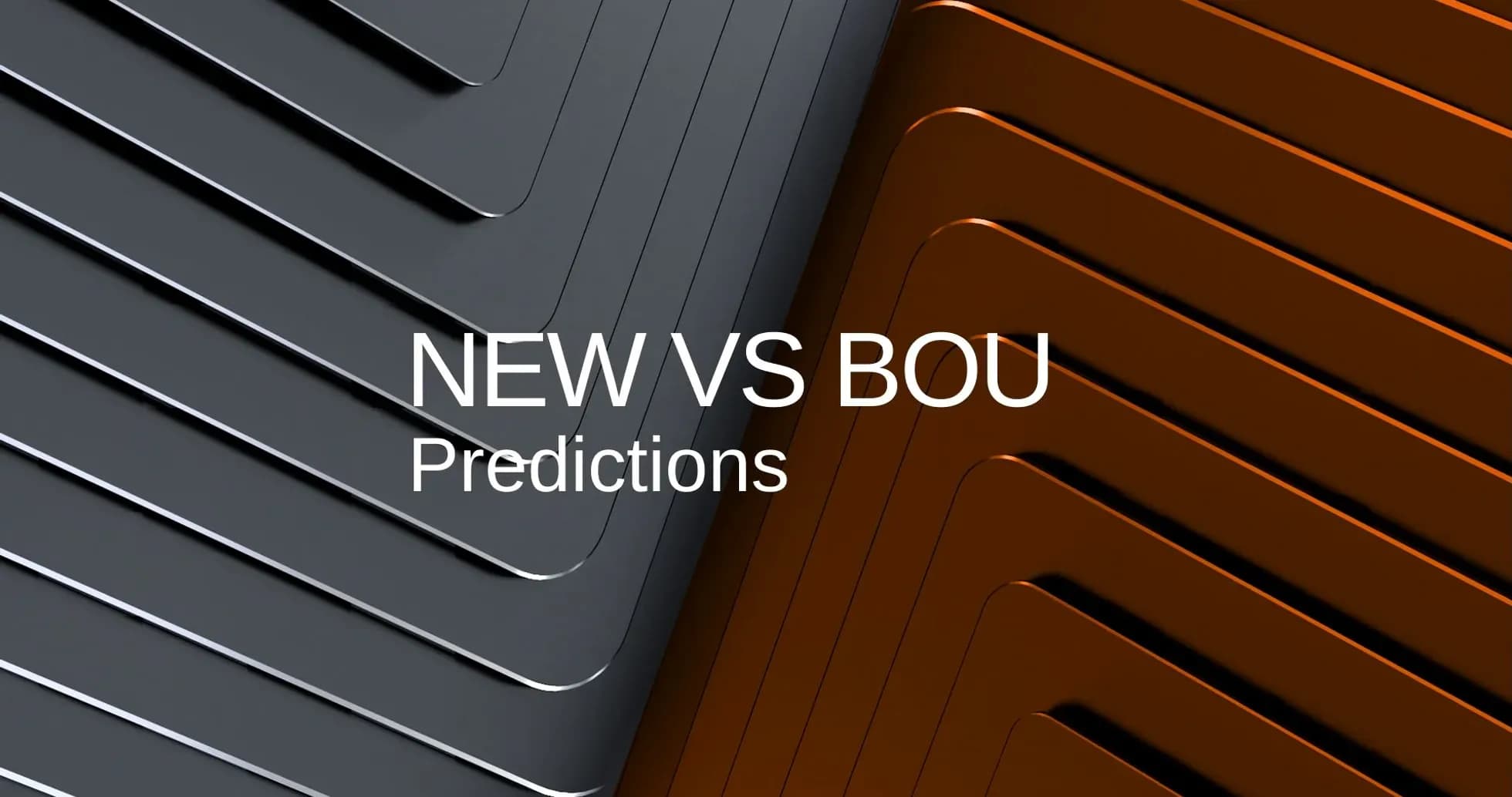 Texto sobre predicciones de NEW contra BOU