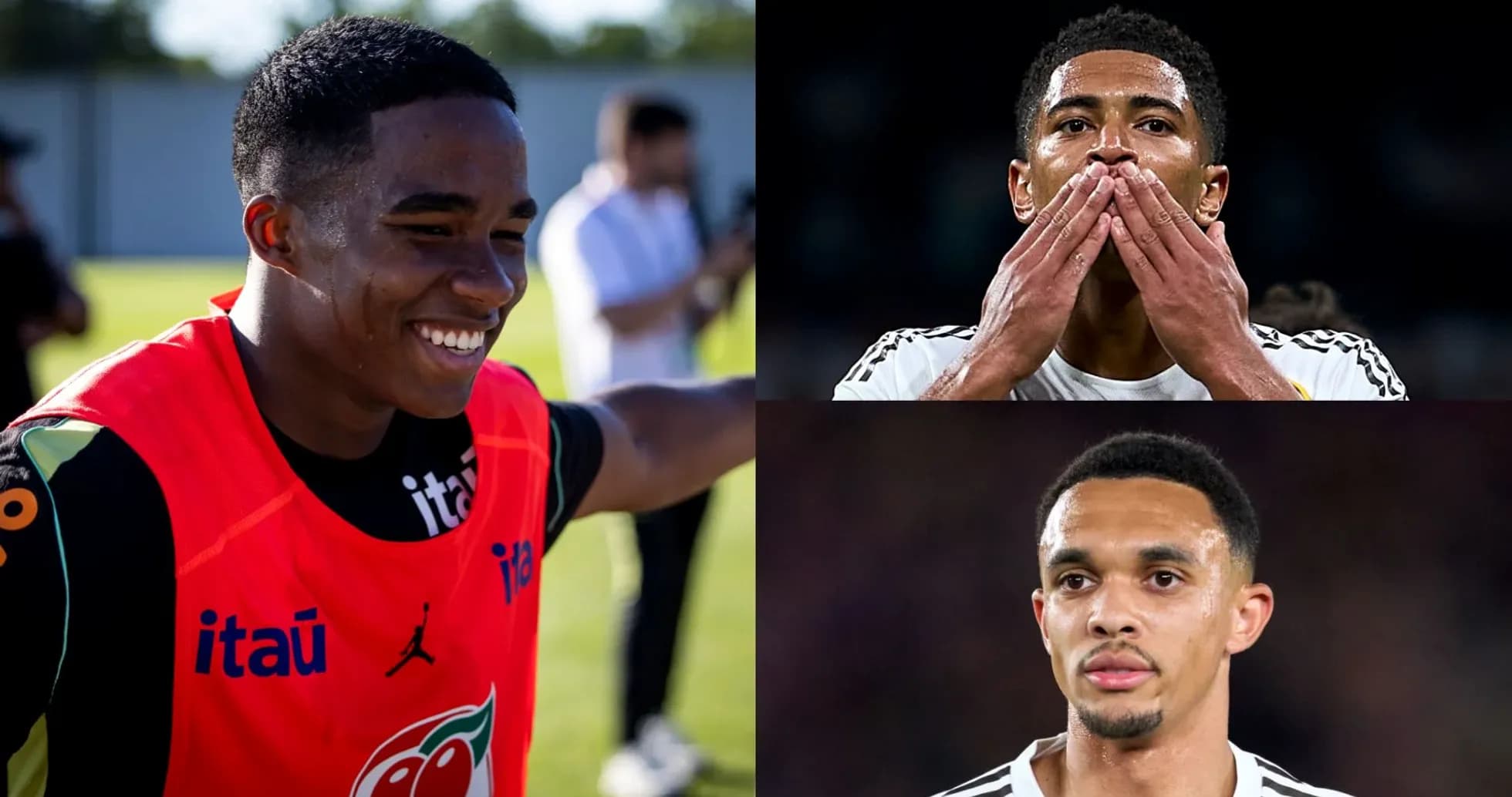 Jugadores de fútbol en entrenamientos y partido