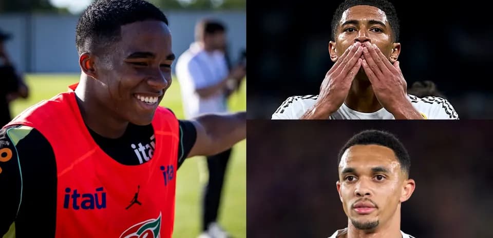 Jugadores de fútbol en entrenamientos y partido