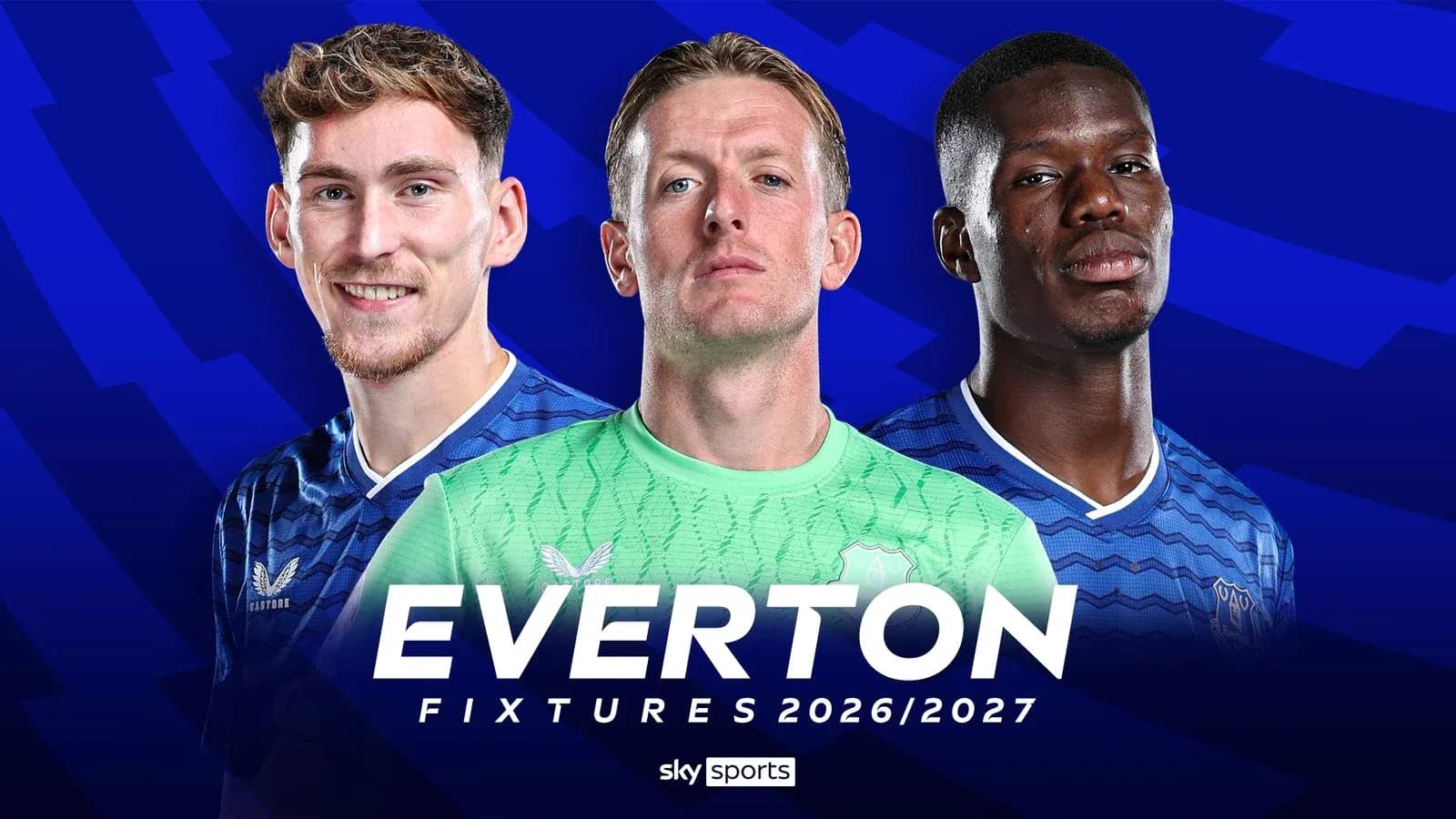 Jugadores de Everton para la temporada 2026/2027