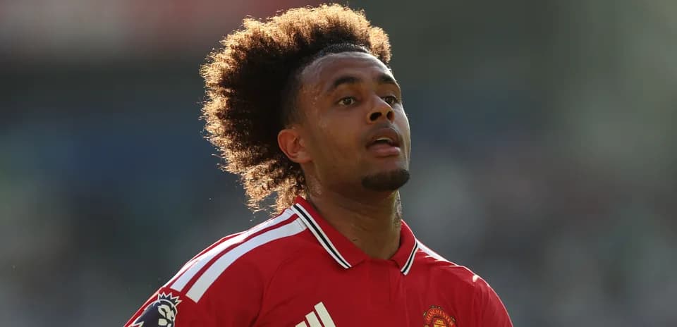 Jugador de Manchester United durante un partido
