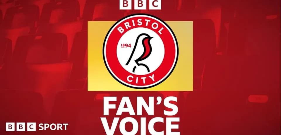 Logo de Bristol City con texto 'Fan's Voice'