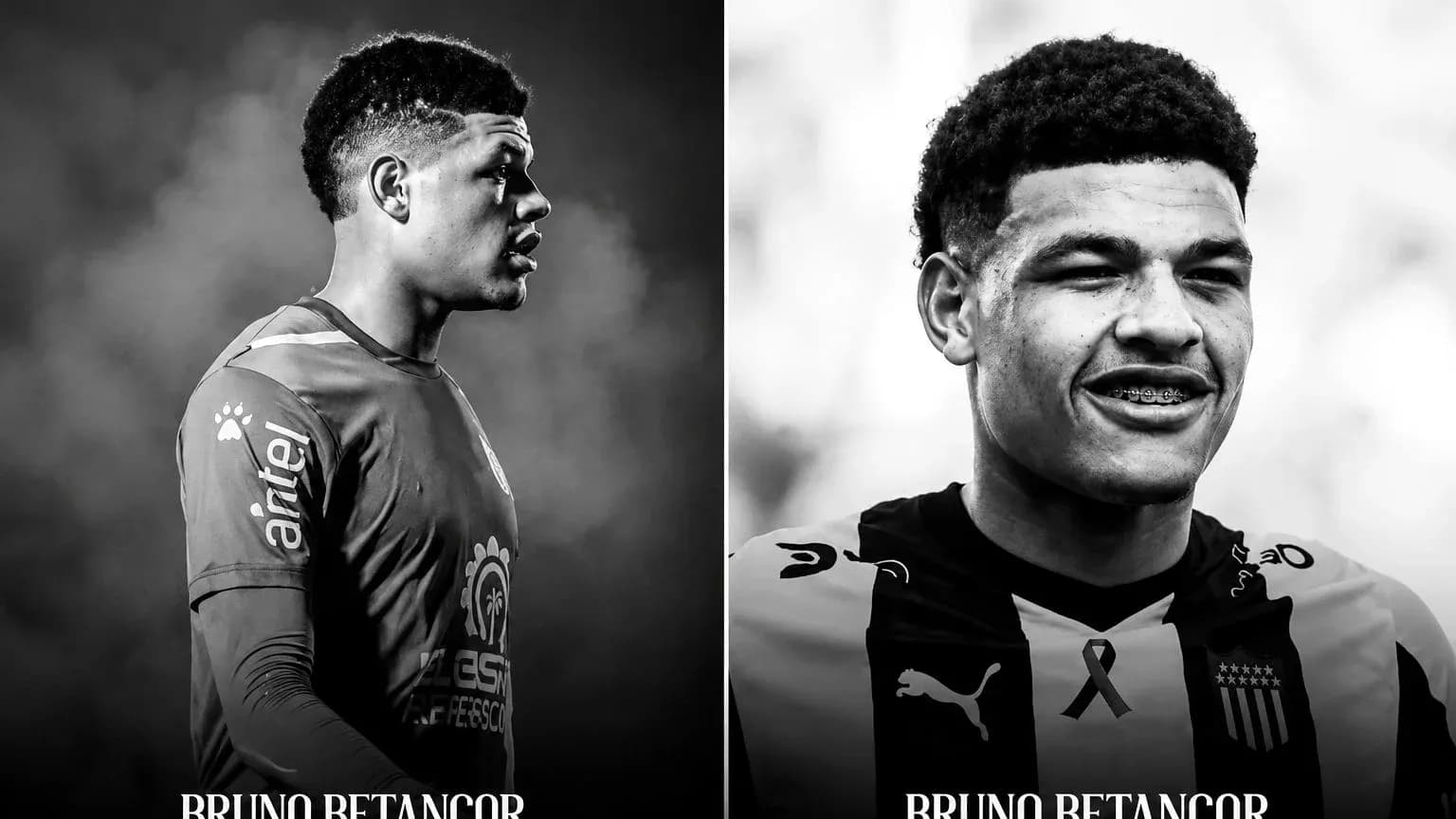Bruno Betancor en dos poses diferentes