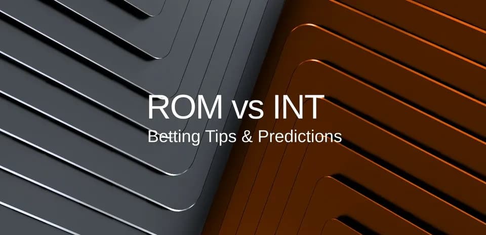 Texto sobre apuestas entre ROM e INT