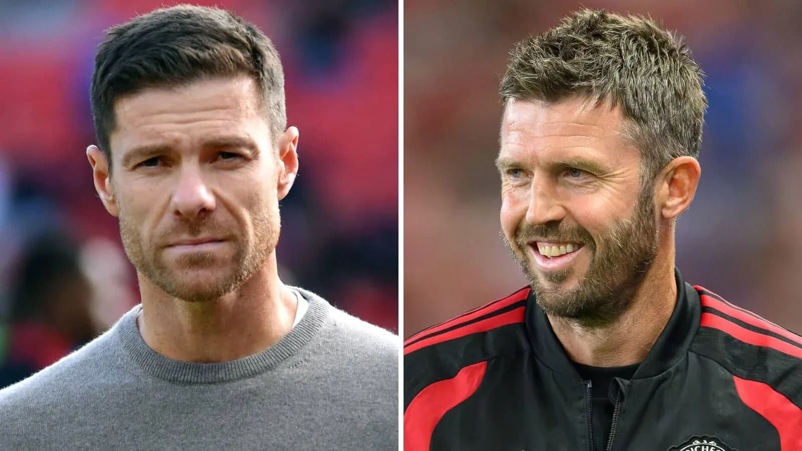 Dos hombres en diferentes vestimentas deportivas