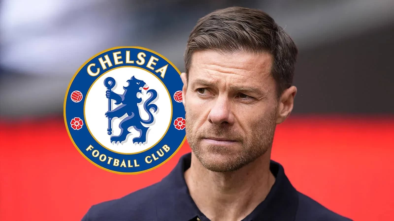 Entrenador de Chelsea FC con logo del club