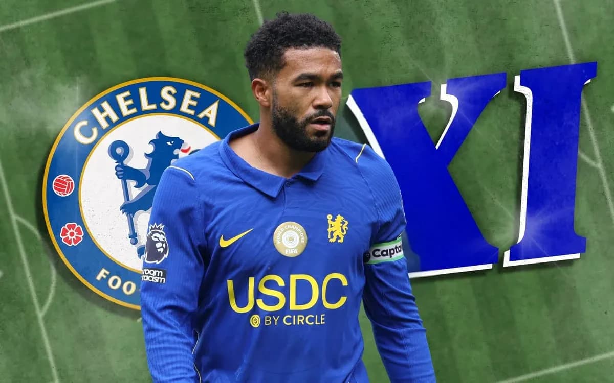 Jugador de Chelsea con camiseta azul en el campo