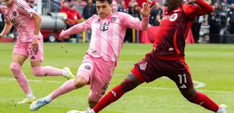 Inter Miami contra Toronto FC en el partido