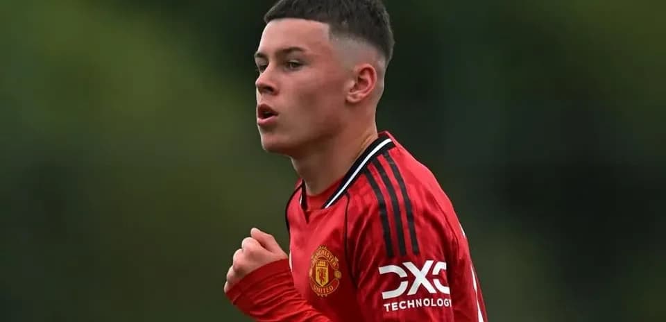 Jugador de Manchester United en acción durante el partido