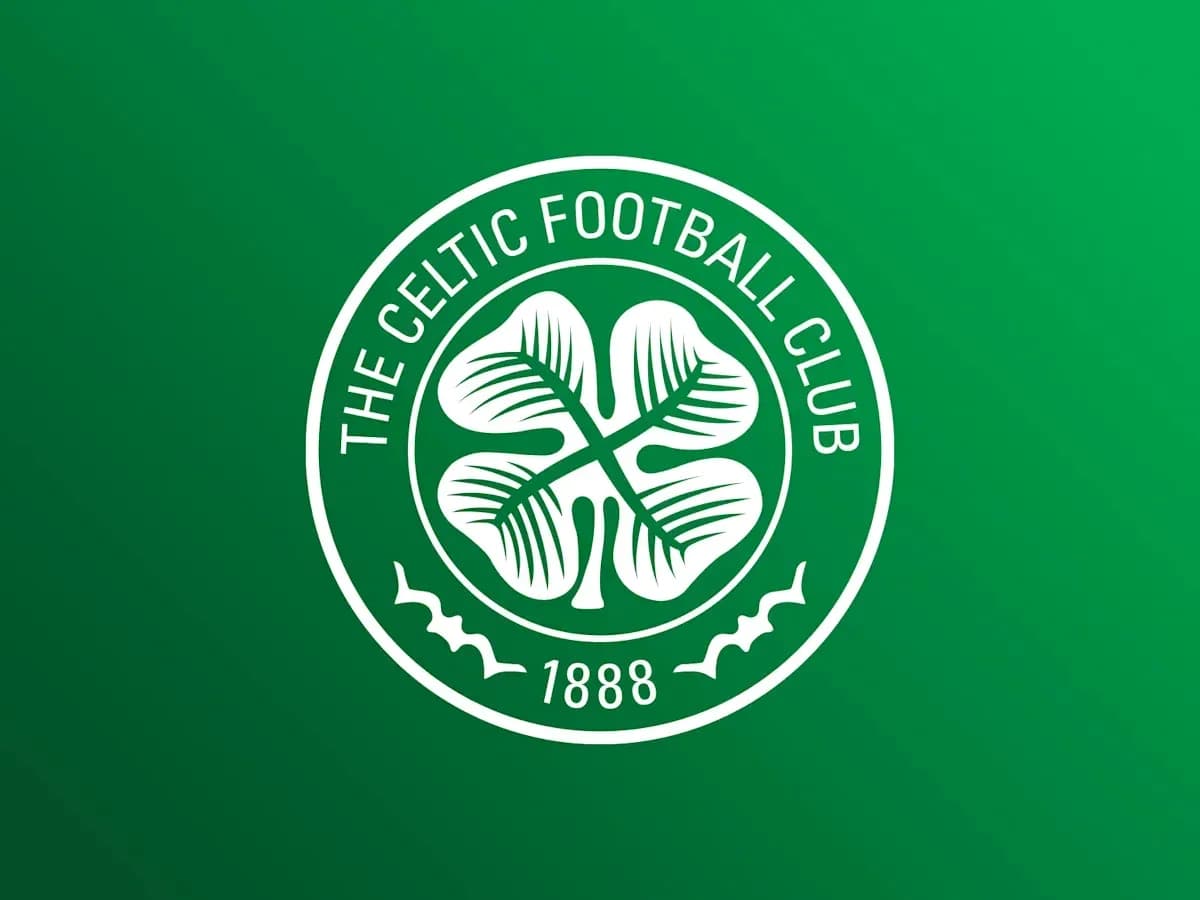 Logotipo del Celtic Football Club con trébol