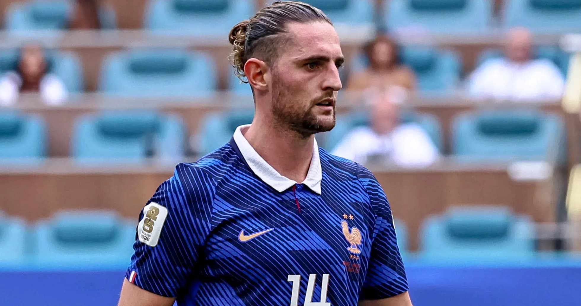 Jugador de Francia en acción durante un partido