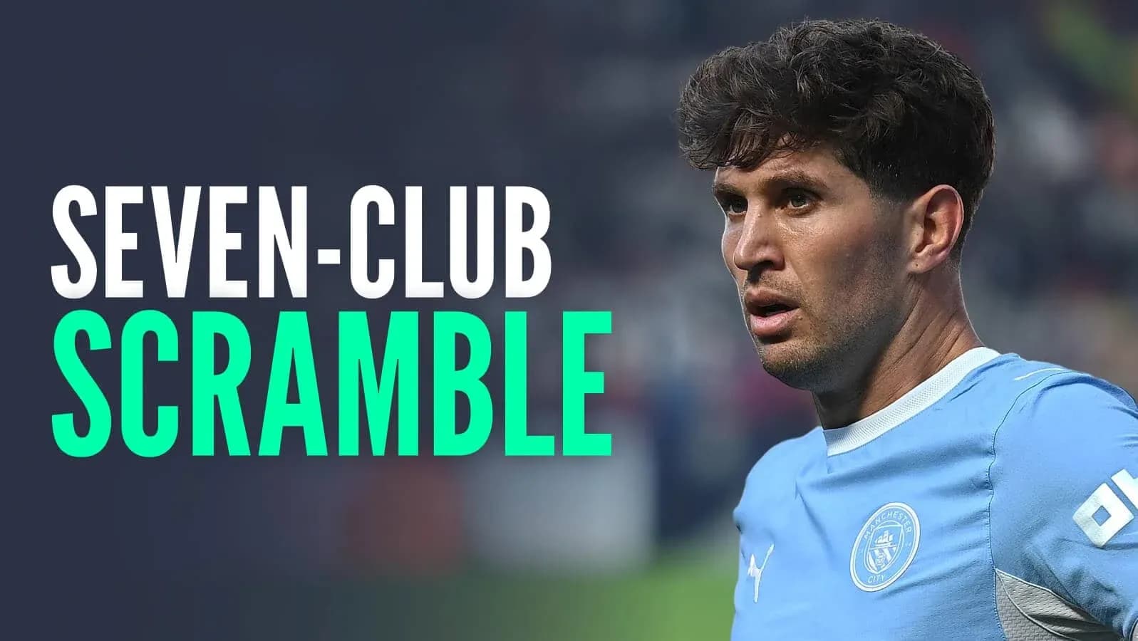 Jugador de Manchester City en acción durante el partido