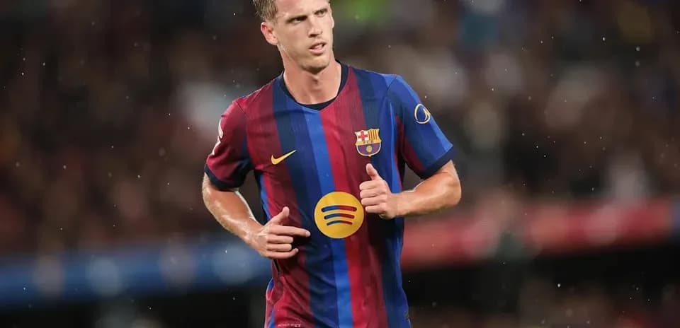 Jugador de Barcelona en acción durante un partido