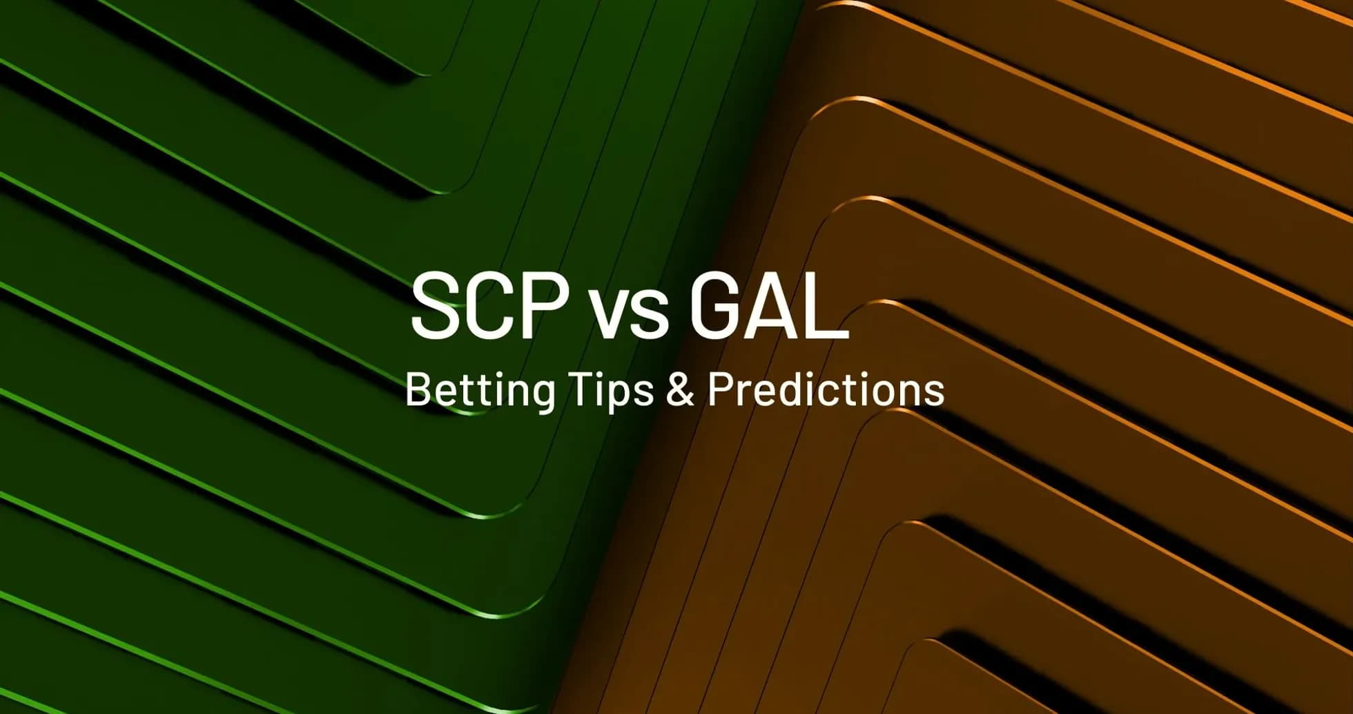 Texto sobre pronósticos de apuestas SCP vs GAL