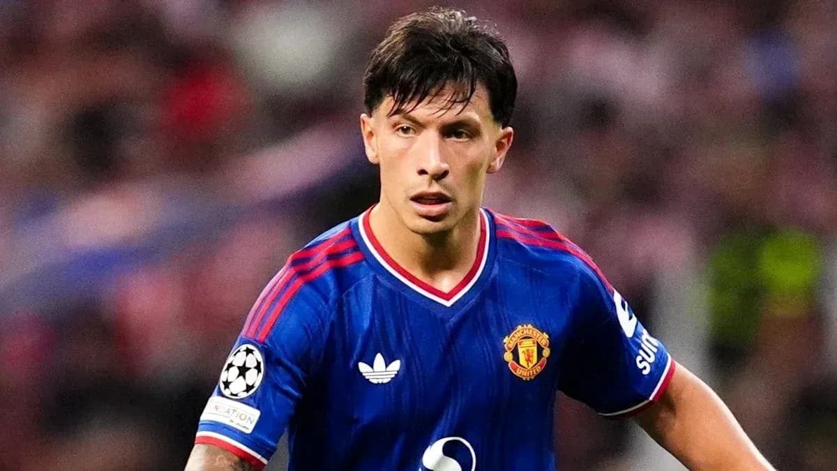 Jugador de Manchester United en acción durante partido