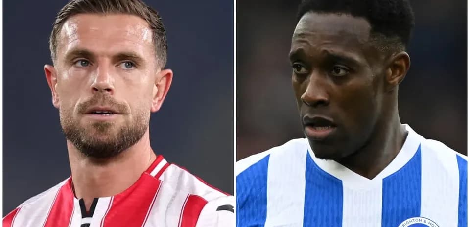 Jugadores de Brentford y Brighton en retratos individuales