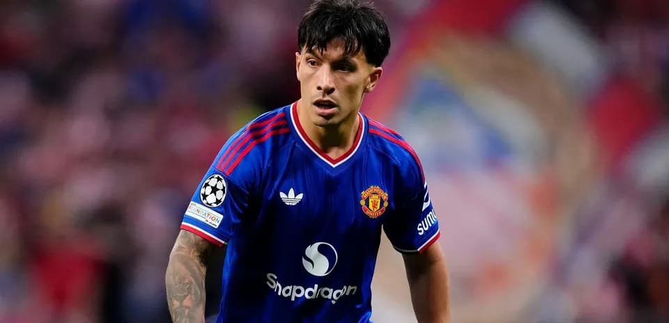 Jugador de Manchester United en acción durante partido