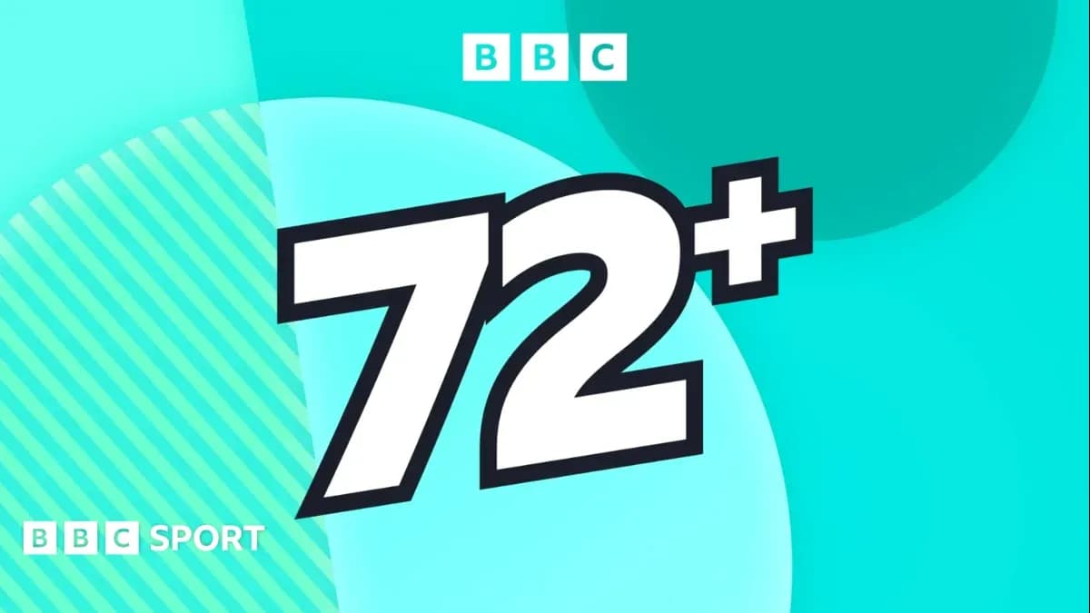 Logo de BBC Sport con el texto 72+