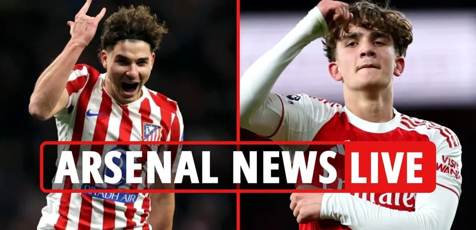 Jugadores de Atlético y Arsenal durante un partido