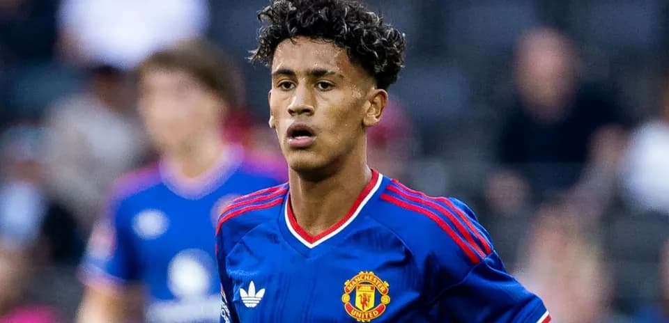 Jugador de Manchester United durante un partido