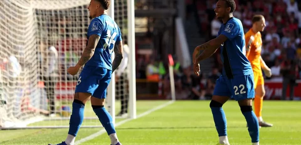 Jugadores de Bournemouth celebrando un gol