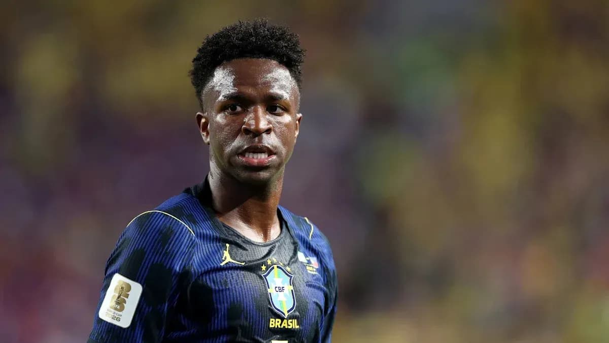 Jugador de Brasil en acción durante un partido