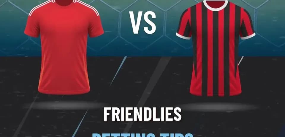 Camisetas de fútbol roja y negra enfrentadas