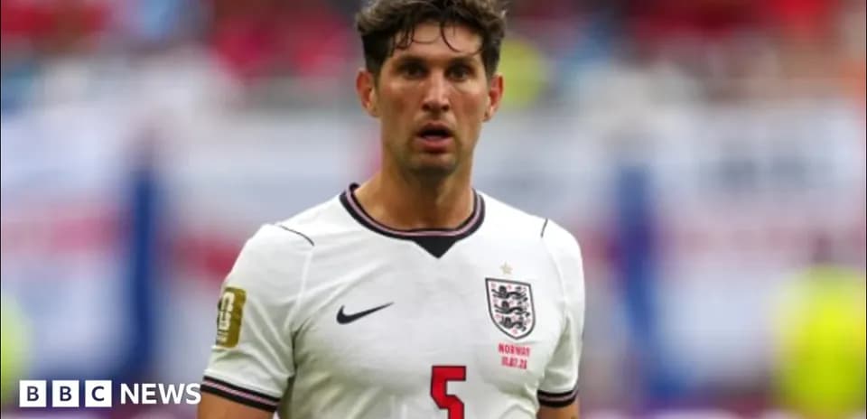 Jugador de Inglaterra en acción durante un partido