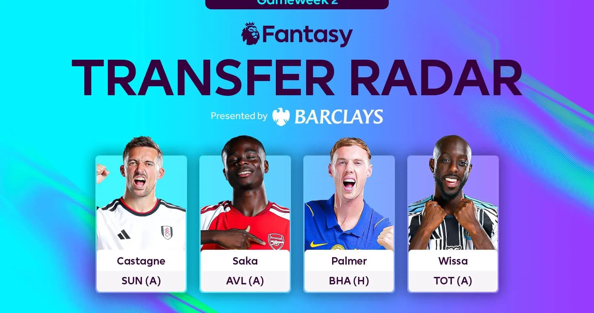 Jugadores destacados de Fantasy Premier League para la semana 2