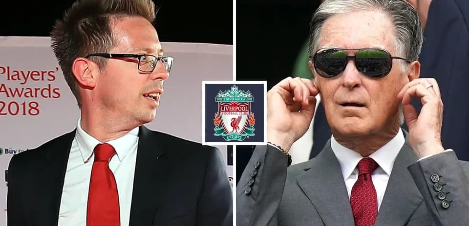Dos hombres en evento de Liverpool FC 2018