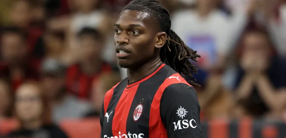 Jugador de AC Milan durante un partido