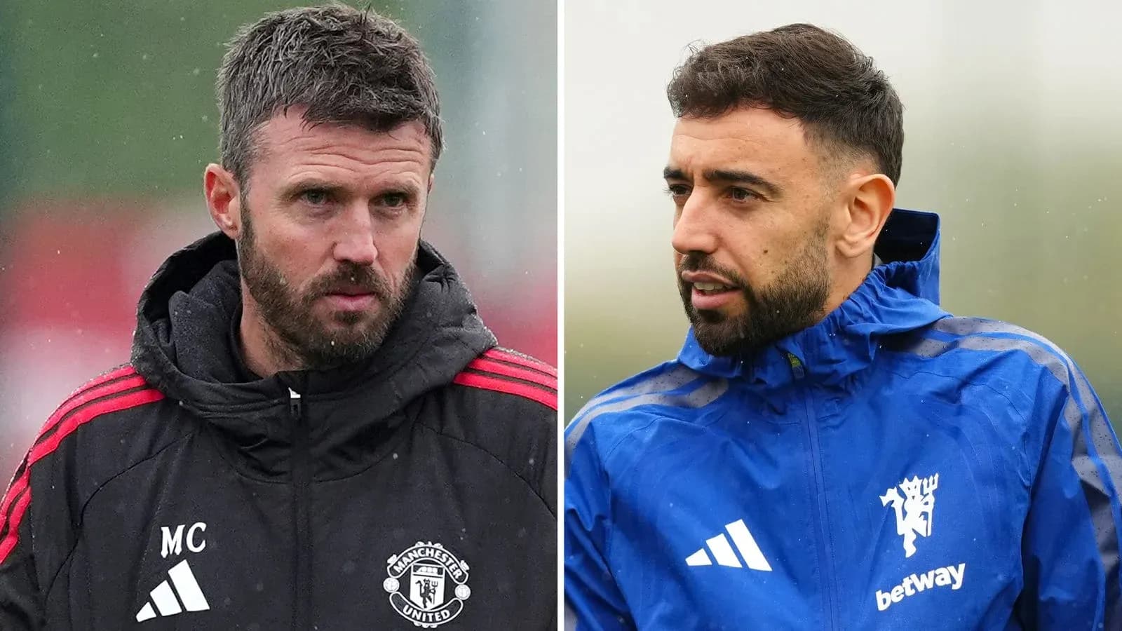Dos entrenadores en sesiones de entrenamiento