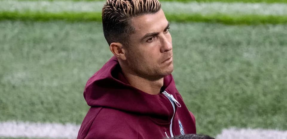 Jugador en el campo antes del partido