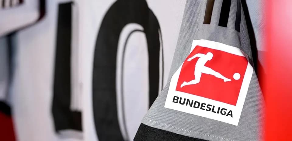 Logo de la Bundesliga en una camiseta de fútbol