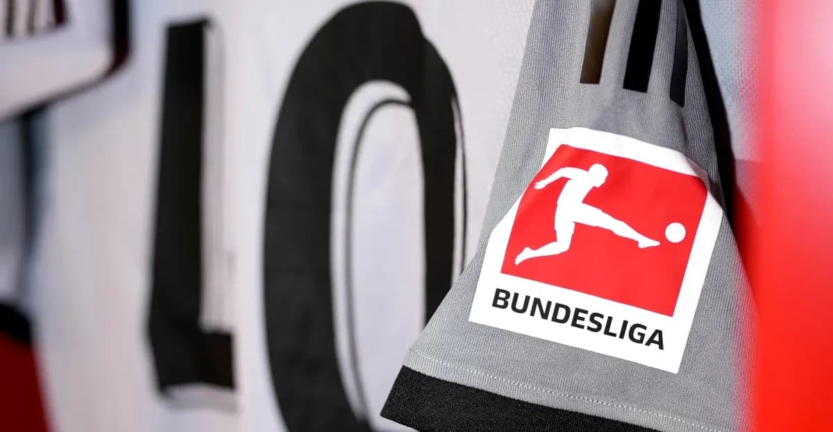Logo de la Bundesliga en una camiseta de fútbol